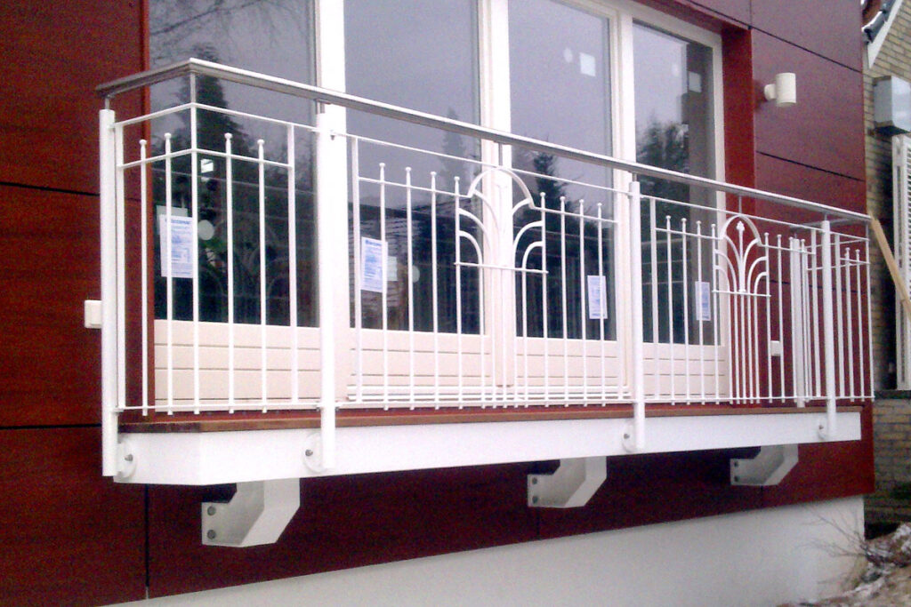 Terrassengeländer für ein Einfamilienhaus